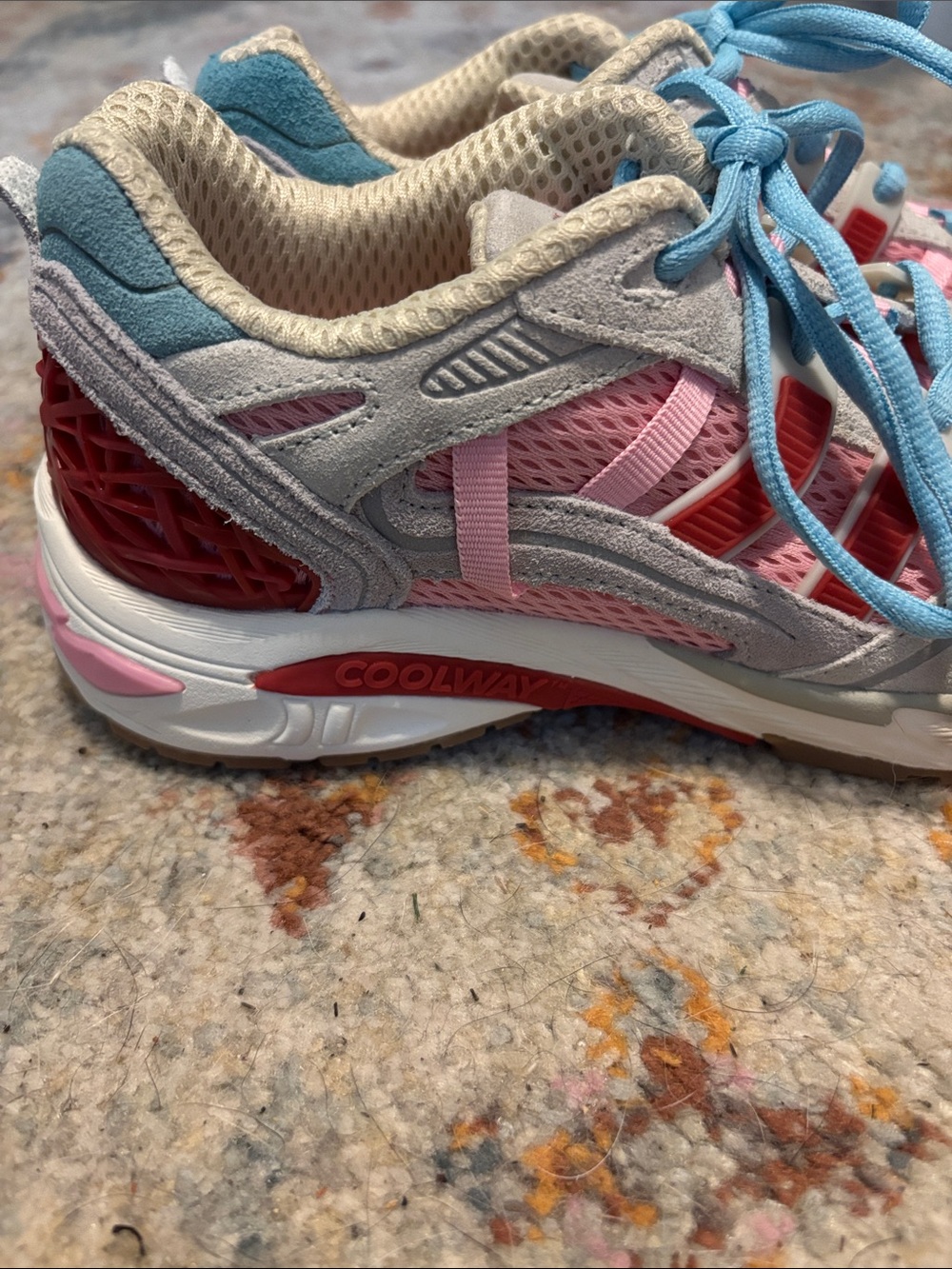 Coolway model 2003 Pink and Blue Athletic Sneakers women’s 8 - Picture 5 of 5